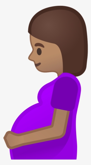 Download Svg Download Png - Pregnant Woman Emoji Png