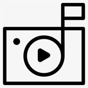 Play Symbol On Photo Video Camera Vector - Photography