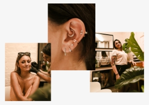 Getting Pierced At Our Studios - Brick