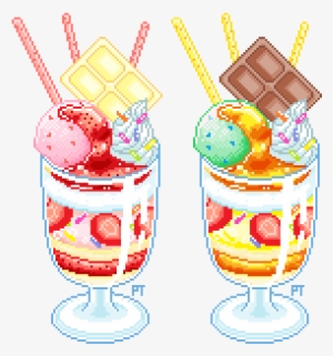 I Draw Pixel Stuff - Kawaii Pixel Food