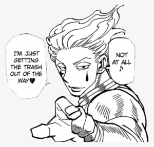 Hisoka - Hisoka Manga Transparent