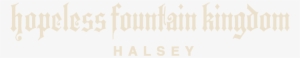 Bagel Findmeink - Halsey Hopeless Fountain Kingdom Logo