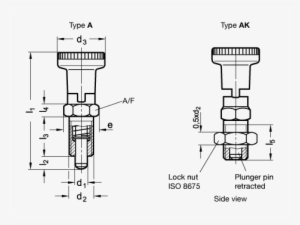 1-ni Stainless Steel, With Plastic - Gn617 1 6 Ak