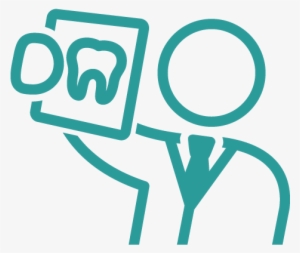 Dentist Holding A Tooth Icon - Kids First Pediatric Dentistry & Orthodontics