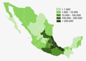 Number Of Nahuatl Speakers Per State, According To - Colegio Mexico Nicolas Romero