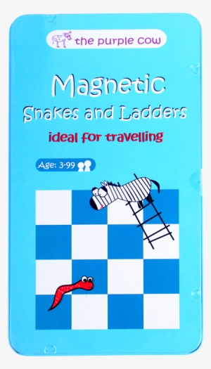 25 Dec 2017 - Purple Cow Magnetic Snakes & Ladders Travel Game