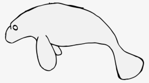 Manatee Clipart Svg - Dugong