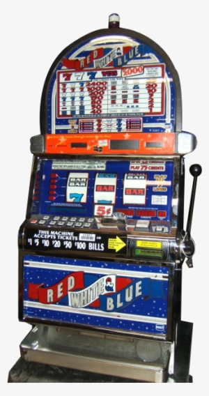 Igt 5 Line Red White And Blue Nickel Slot Machine - Blog