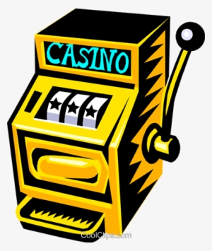 Slot Machine Royalty Free Vector Clip Art Illustration - Slot Machine Clipart Png