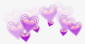 Pink Heart Crown Png