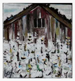 "old Cotton Barn" - Painting