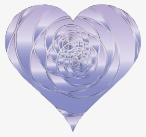 Purple Heart Violet Sticker Blue - Clip Art