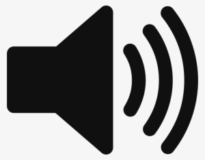 Png Black And White Stock Volume Icon Medium Image - Speaker Clip Art
