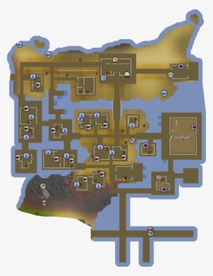 Piscarilius House Map - Floor Plan