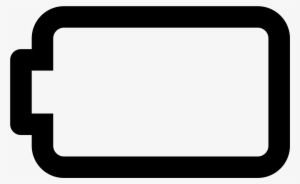 Battery Icon Png Clipart Transparent Library - Battery Icon Black And White