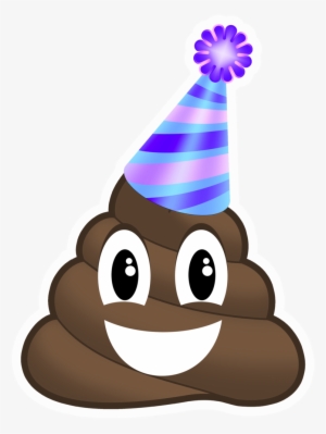 Party Poop Emoji - Party Pooper Emoji Clipart