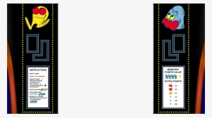 Pacman - - Pacman Arcade Bezel