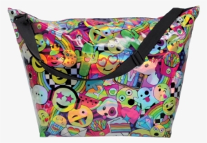 Emoji Party Holographic Weekender Bag - Party