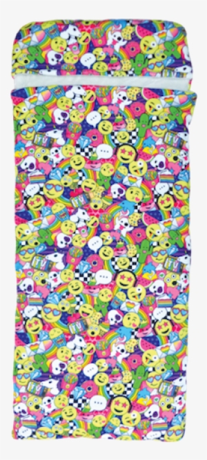Emoji Party Sleeping Bag - Sleeping Bag