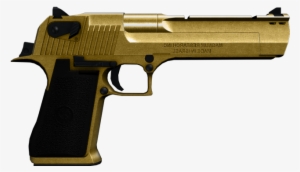 Download - Desert Eagle Gold Png