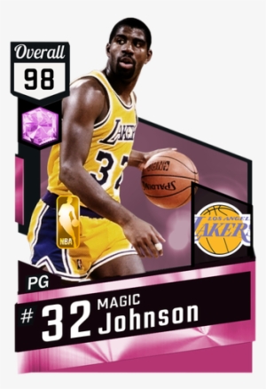 '87 Magic Johnson Pinkdiamond Card - Pink Diamond Kevin Love