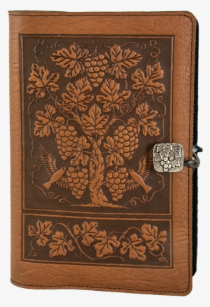 Leather Notebook Cover - Grapevine Journal