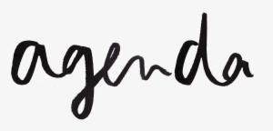 Agenda - Agenda Calligraphy