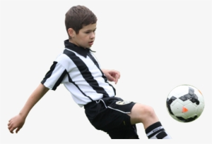 Boy In Football Kit With Football - Jamie Johnson Tv Series