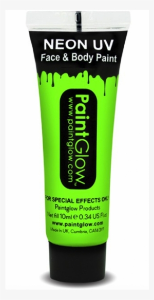 Green Paintglow Uv Face And Body Paint - Paintglow Green Uv Reactive Face And Body Paint