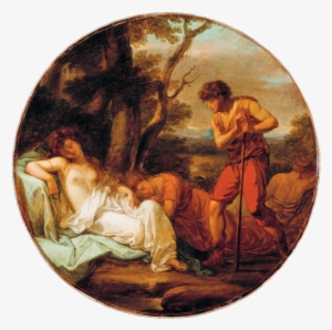 Angelica Kauffman , Cymon And Iphigenia, - Cymon And Iphigenia