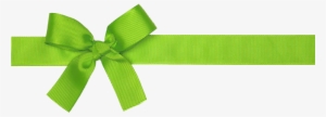 Green-ribbon - Green Gift Ribbon Png