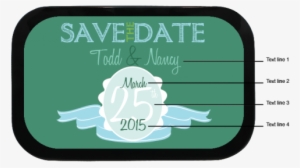 Green Ribbon Personalized - Label