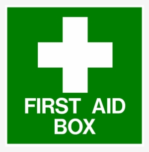 First Aid Box Sign Health And Safety Transparent Image - First Aid Kit Safety Sign
