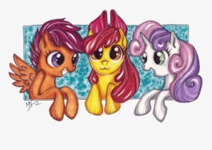 Cutie Mark Crusaders By Kattvalk On Deviantart - Mlp Kattvalk