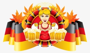 German Flag With Beer
