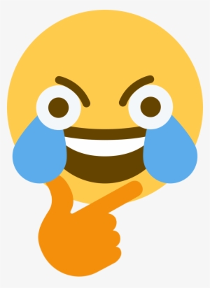 I Present To You Crying Out Thonking - Laughing Crying Emoji Stock