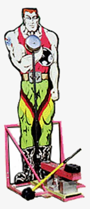 Muscle Man Striker - Cartoon