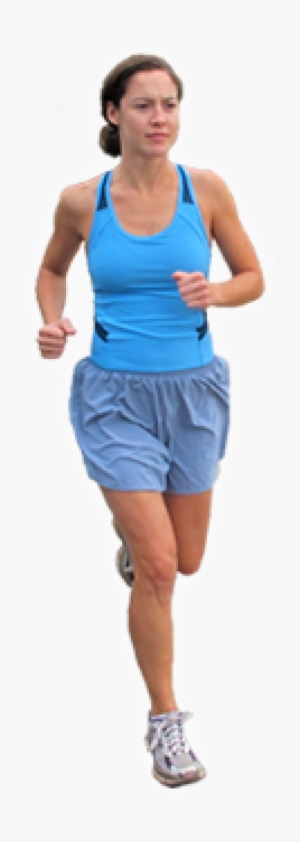 Running Man Png Free Download - Girl