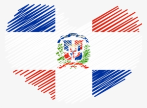 Dominican Republic Heart Flag - Bangladesh Flag Facebook Profile