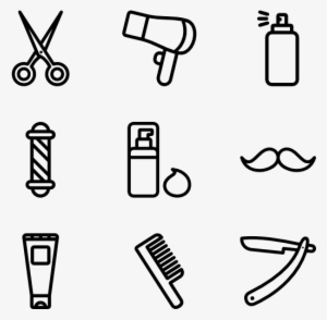 Vector Composition Barber Image Download - Barber Icons