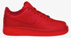 Nike Drawing Air Force One - Buty Damskie Puma Czerwone