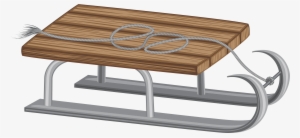 Sleigh Clipart Christmas Sleigh Ride - Sled Png