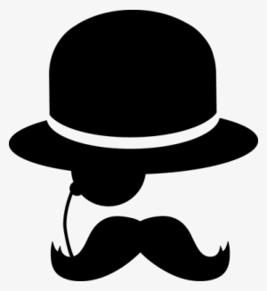 Gentleman Icon Mac Sticker - Gentleman Icon Png White