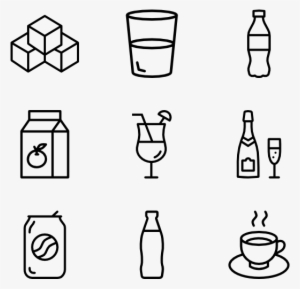 Drinks And Beverages - Back To School Icon Png