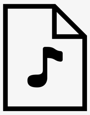 Plik Audio Icon - Export Csv Icon Svg