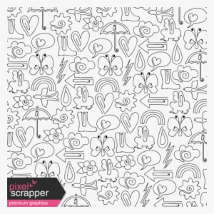 Paper Overlay Template - Library