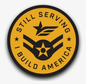 Veterans Hard Hat Decal - Air Force