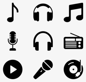 Music & Audio 65 Icons - Music