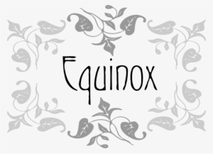 Free Vector Equinox Clip Art - Gray Border
