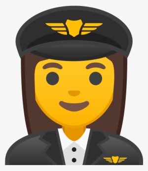 Woman Pilot Icon - Emoji De Mujer Graduada